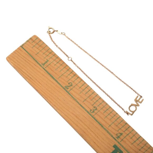 Maya Brenner LOVE Bracelet Los Angeles Gold Metal Designer - Picture 7 of 7